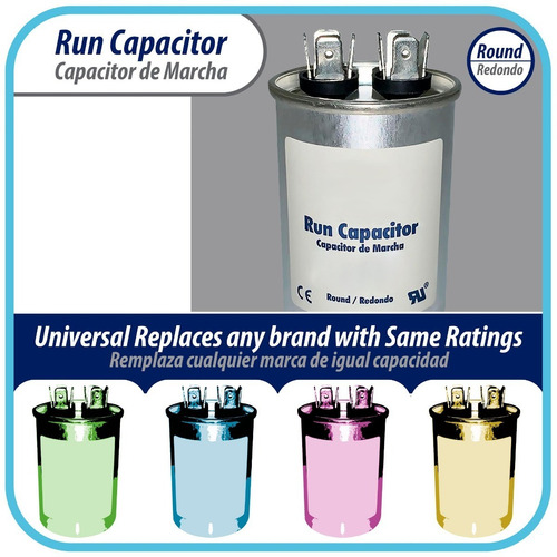Imagen 8 de 8 de Capacitor Trabajo Marcha 55 Uf Mfd 370-450vac 50-60hz