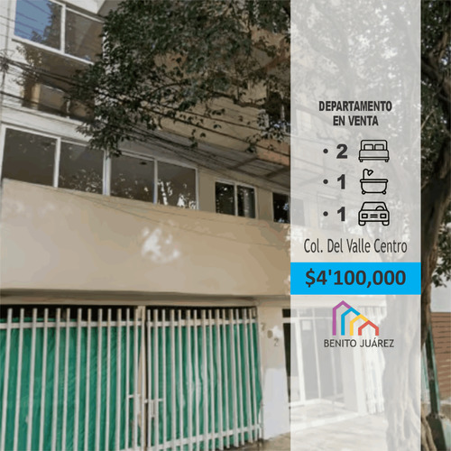 Departamento En Venta En Martín Mendalde, Del Valle Centro.