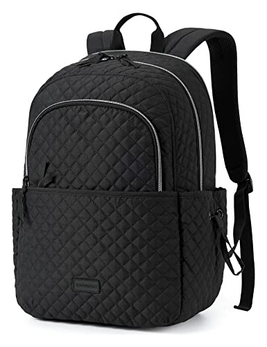 Bagsmart Laptop Backpack For Women, Quilted Travel 3mgwc