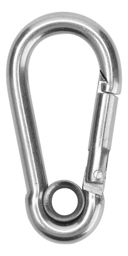 Mosquetão De Mola De Segurança De Aço Inoxidável Snap Hook,