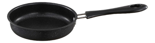 Frigideira De Aço Inoxidável Com Cabo Longo Preto