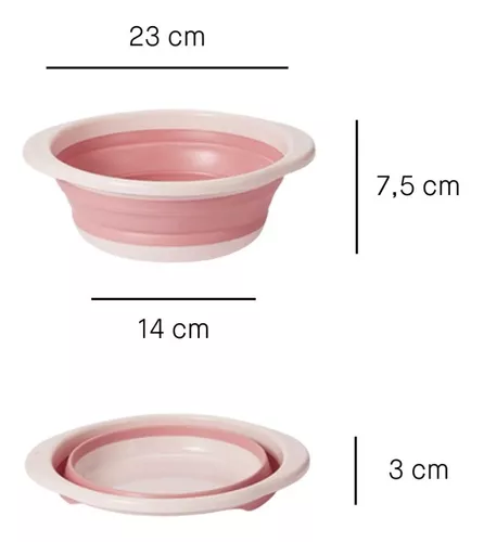 Palangana Plegable Silicona