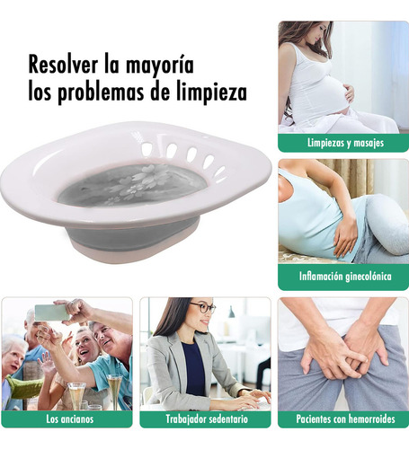 Baño Perineal Para Hemorroides Asiento Con Enjuague Bidé,asiento De Inodoro,cómodo E Higiénico