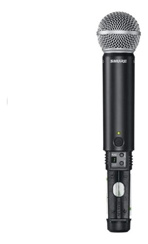 Micrófono Shure Inalámbrico Blx24/sm58, Original Negro