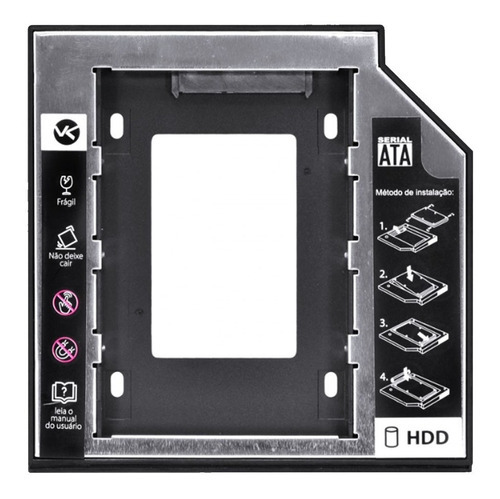 Adaptador Vinik Hd Ou Ssd Gaveta Dvd Notebook Sata 12.7mm