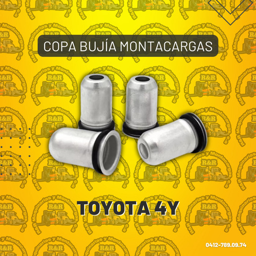 Copa Bujía Montacargas Toyota 4y