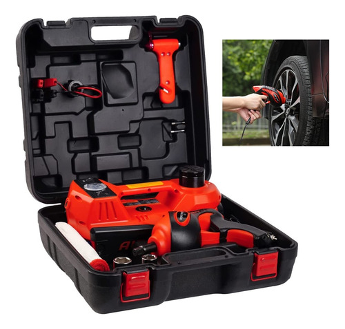 Kit De Gato Eléctrico Hidráulico Para Coche Con Llave De