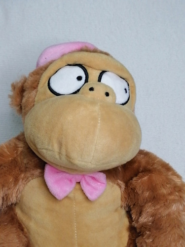 Peluche Original Sr. Teeny Mono De Krusty Los Simpsons 33cm. (Usado)
