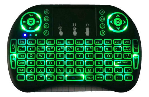 Teclado Air Touch Inalámbrico Para Smart Tv, Pc Y Tv Box