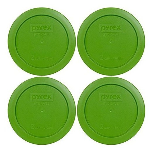 Pyrex 7200pc Tapa De Almacenamiento Redonda De 2 Tazas Para