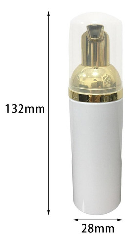 B Botella Dispensadora De Viaje Botella De Bomba De Oro
