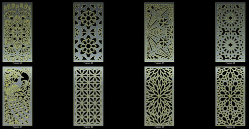 Imagen 8 de 10 de Chapas Decorativas Perforadas - Servicio De Corte Laser