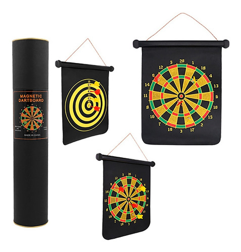 Juego De Dardos Magnéticos De Poliéster Con 4 Dardos.