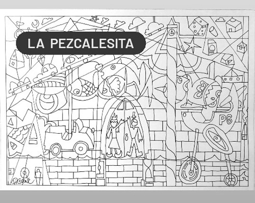 Láminas Para Pintar. De 42x30cm Varios Modelos.