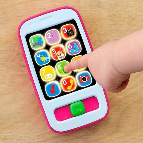 Fisher-price: Ríe Y Aprende - Smartphone Rosa De Aprendizaje