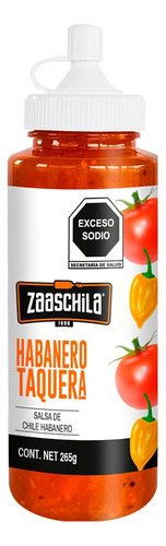 Salsa De Chile Habanero Taquera 265g