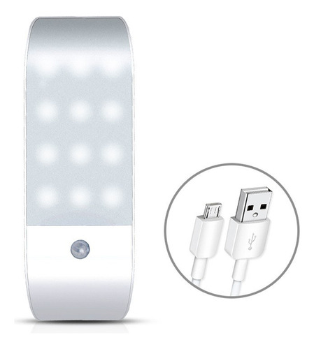 Luz Nocturna Led O Para Niños, Sensor De Luz Enchufable