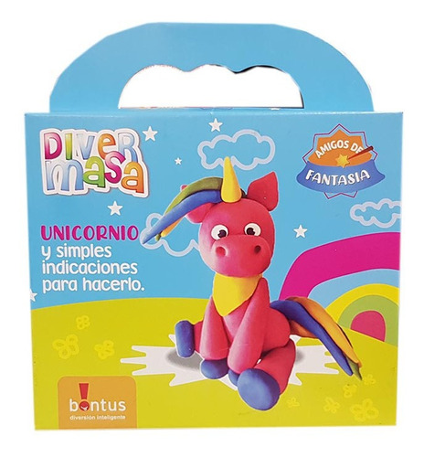 Masa Divermasa Unicornio Amigos De Fantasia Bontus Cod 471