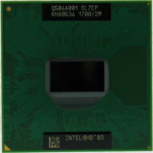 Procesador Intel Sl7ep Pentium M 735 1,70 Ghz/2 Mb/400 Mhz (Usado)