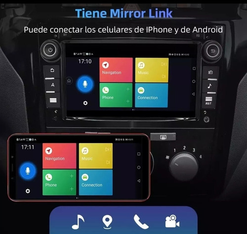 Estéreo De Pantalla 7' Android Chevrolet Corsa C 2004-2006