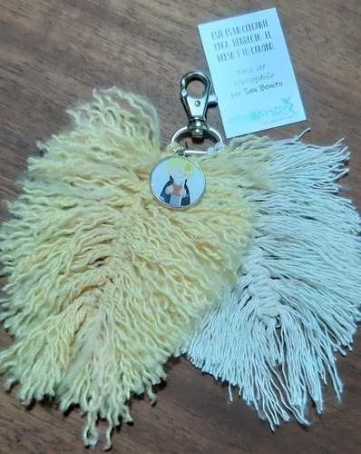 Imagen 2 de 2 de Llavero Y/o Protector Identificador De Bolso San Benito