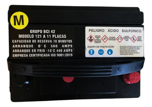 Acumulador Para Versa Bci 42-560