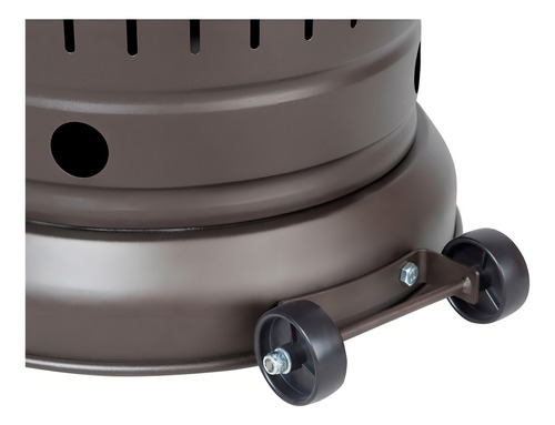 Calefactor Calentador Para Exterior Patio Gas Lp Color Gris