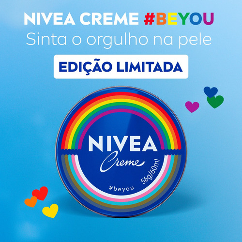 Nivea Creme Hidratante Lata Orgulho 56g
