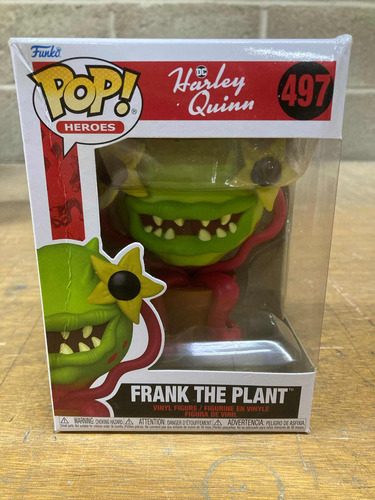 Frank La Planta 497 Dc Harley Quinn Max Funko Pop Original