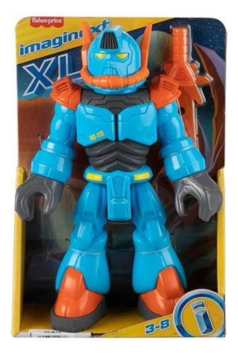 Imaginext Figura De Acción Alpha Star Robot Toy Figura Xl