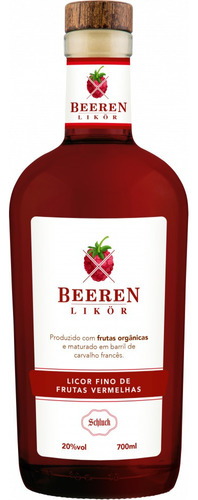 Licor Fino De Frutas Vermelhas Beeren Likör 700ml - Schluck