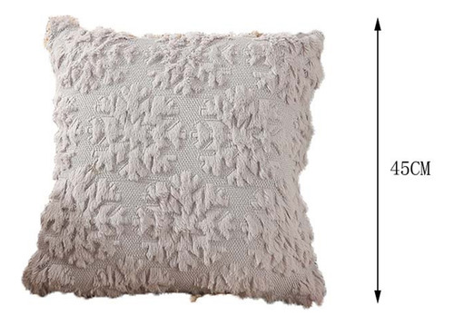 Funda De Almohada Decorativa De Felpa Suave Para Decoración
