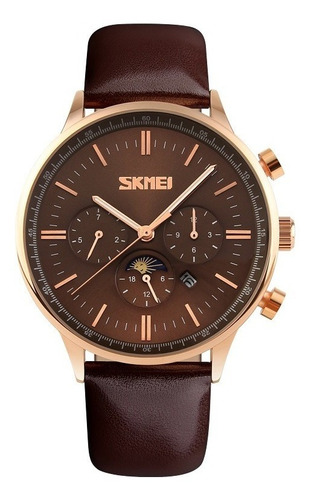 Reloj Hombre Skmei 9117 Caja 41mm Estuche Original - Impacto