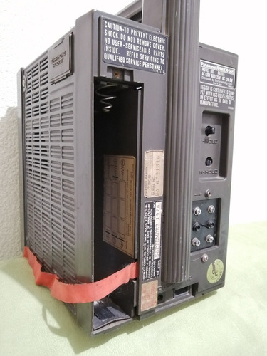 Imagen 6 de 10 de Mini Tv Portatil Panasonic Ranger 505 Tipo Militar De 1976