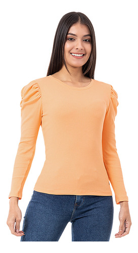 Polo Moda Rib Lycrado Mujer Xeint