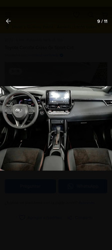 Imagen 9 de 10 de Toyota Corolla Cross Gr.sport 2.0 Cvt Gi