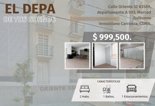 Departamento En Merced Balbuena /  Gv16 - Za 123