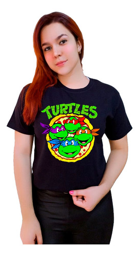 Polera Tortugas Ninja Caos Mutante Pelicula1 2023 Personajes