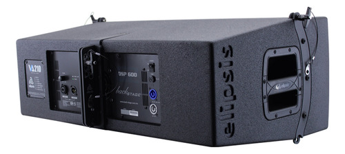 Caja 2 X 10 Activa Con Dsp, Para Arreglo Lineal Elipsis Va-