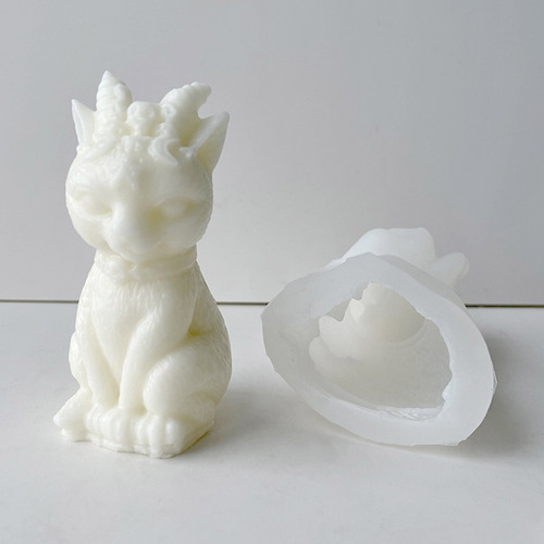 Molde De Silicona Con Forma De Vela (3 #mold) Para Decoració