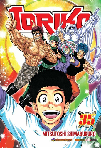 Toriko - 35, de Shimabukuro, Mitsutoshi. Editora Panini Brasil LTDA, capa mole em português, 2020