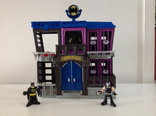 Imaginext Dc Fisher Price Carcel De Gotham Batman Y Bane | Cuotas sin  interés