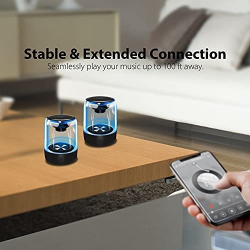 Altavoces Bluetooth Portatiles A Prueba De Agua Megatek Dual