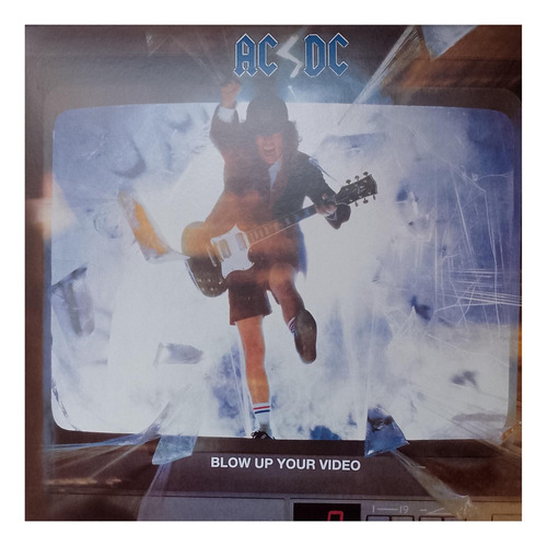 Ac/dc Blow Up Your Video 50th Anniversary Gold Lp Vinyl Versión Del Álbum Edición Limitada