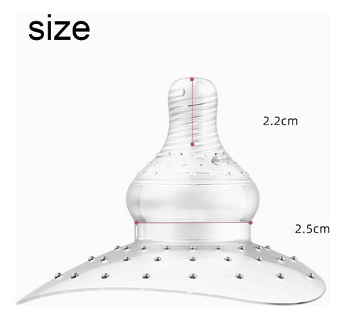 Material De Protección Para Pezones Para 2 Pezones De 25 Mm