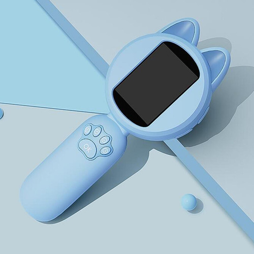 Lupa Electrónica Para Niños, Juguetes Educativos De Azul