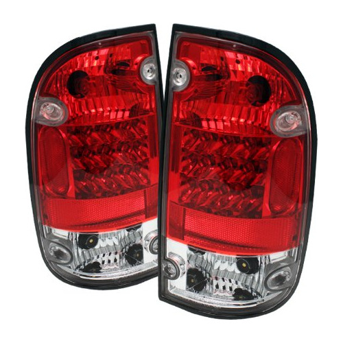 Luz Trasera Led Spyder Auto Toyota Tacoma Rojo Claro