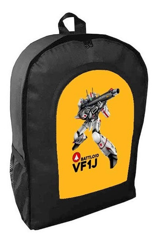 Mochila Negra Robotech A47