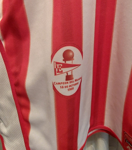 Camiseta Estudiantes De La Plata, Mitre Año 03/04, Utileria. (Usado)