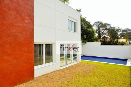 Imagem 8 de 30 de Porto Fino Na Rua Zacarias De Gois. 252, Brooklin. Casa Em Condomínio Fechado Com Piscina, Quintal Gramado, 4 Suítes, Muito Espaço E Segurança - Ca0724